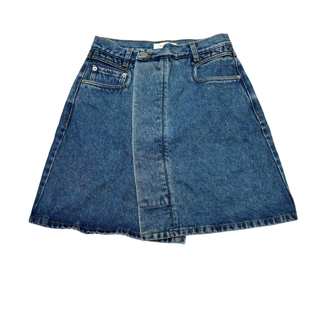 Beaufille Eclipse Denim Mini Skirt Women's 27 Minimalist Preppy Boho